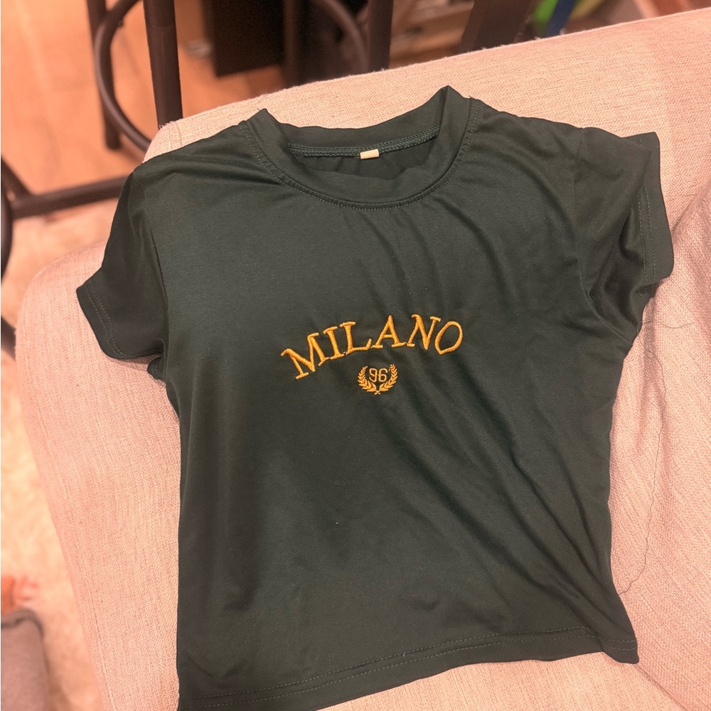 Green Milano Baby Tee